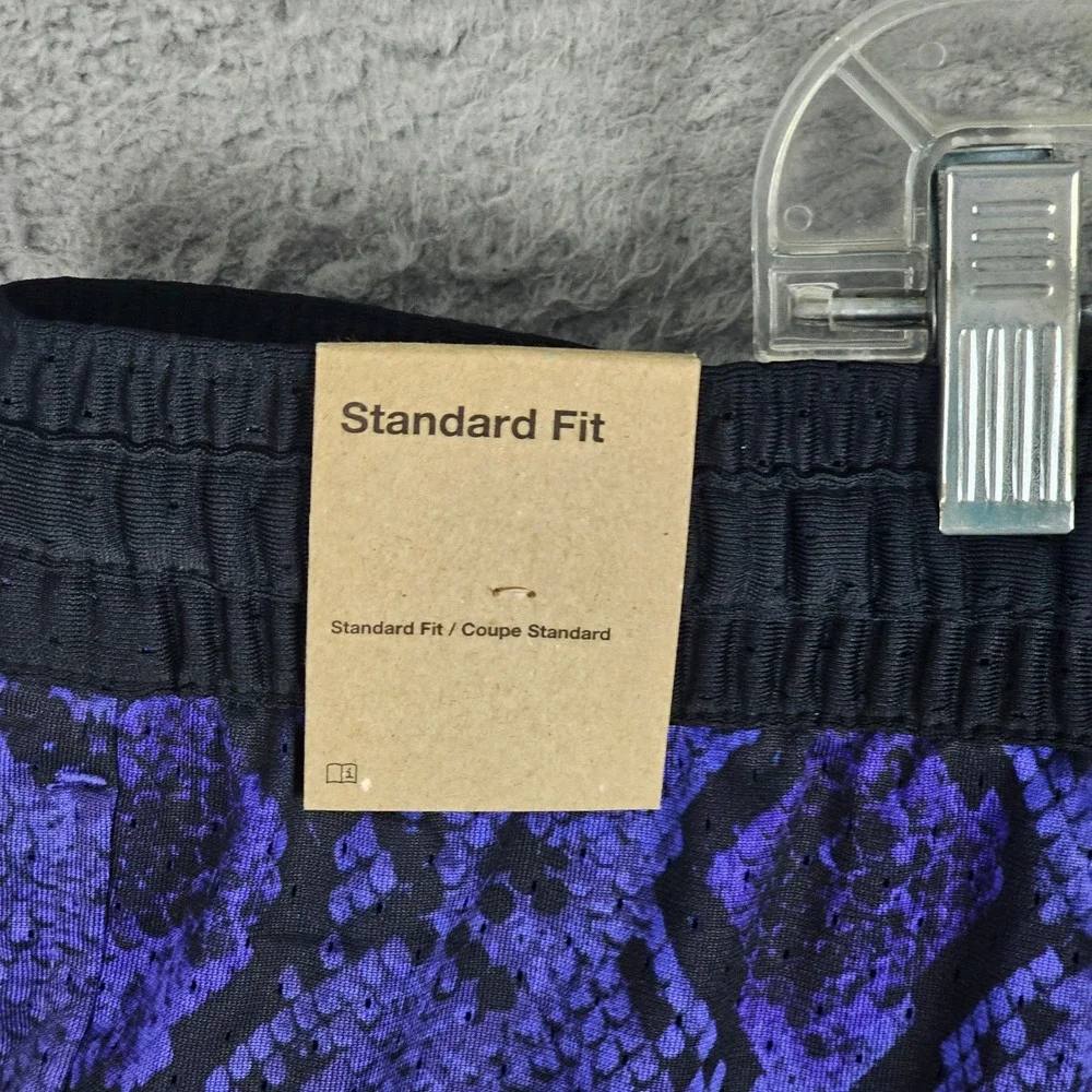 Jordan Shorts Mens XL Purple Snakeskin Print Jumpman Mesh Basketball Athletic